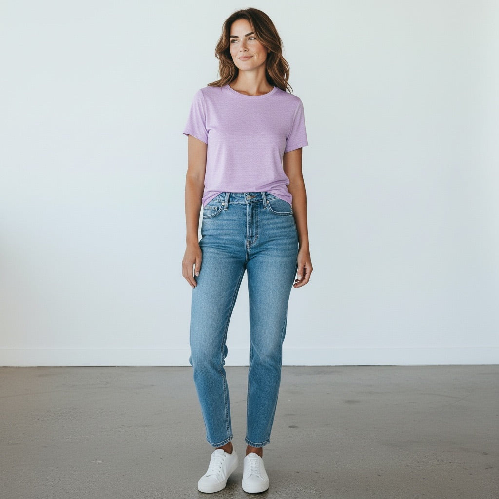 Purple Liverpool Women-Tops, Medium